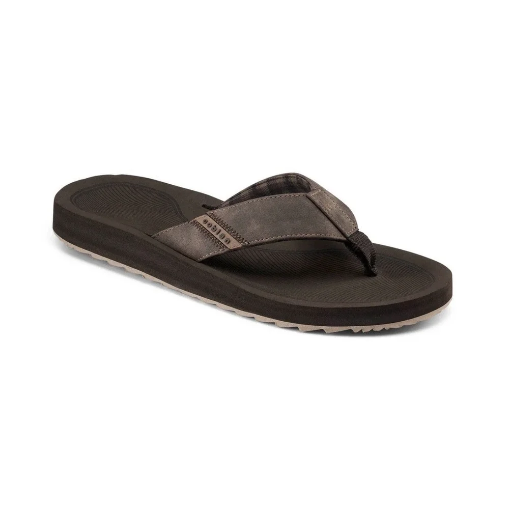 NEW Cobian Men's ARV 2 TREK AVT20-201 Size 8 Flip Flop Sandal Brown Chocolate